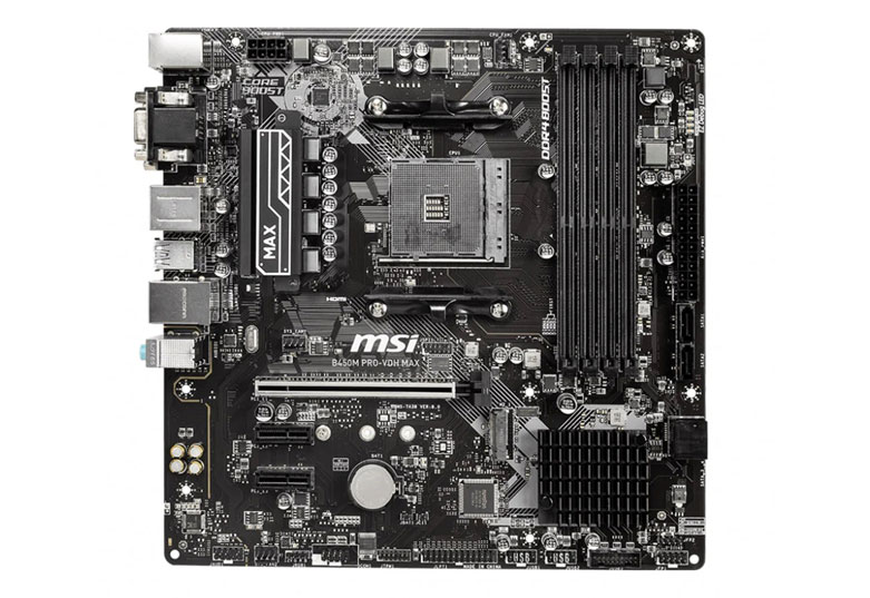 Mainboard MSI B450M PRO-VDH MAX | Hiệu năng tối ưu