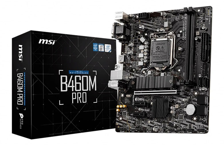 Mainboard MSI B460M PRO | phù hợp mọi quy trình làm việc