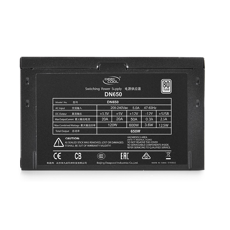 Nguồn/ Power Deepcool 650W DN650 | Hướng đến đối tượng các game thủ
