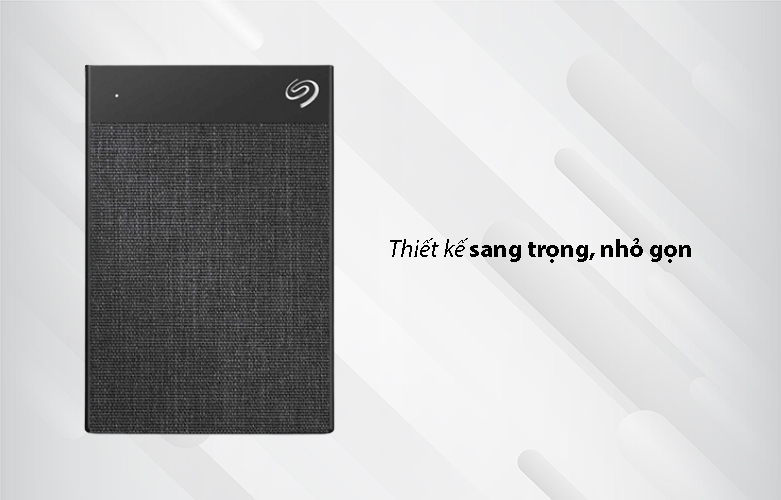 Ổ cứng HDD Seagate 1TB Backup Plus Ultra Touch 2.5" (STHH1000400) (Đen) | Thiết kế sang trọng