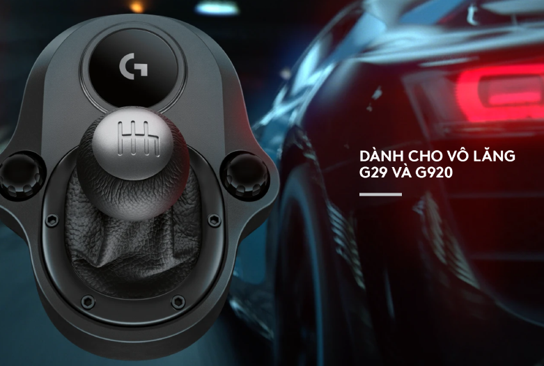 Bộ cần số Logitech Driving Force Shifter | Dành cho vô lăng G29 và G920