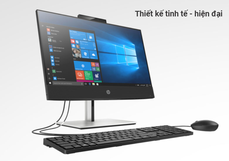 PC HP AIO ProOne 600 G6 21.5" Touch (236C1PA) | Thiết kế tinh tế hiện đại