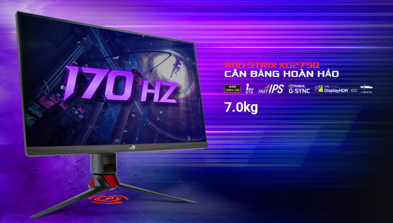 Màn hình LCD ASUS ROG Strix XG279Q  | Cần bằng hoàn hảo 