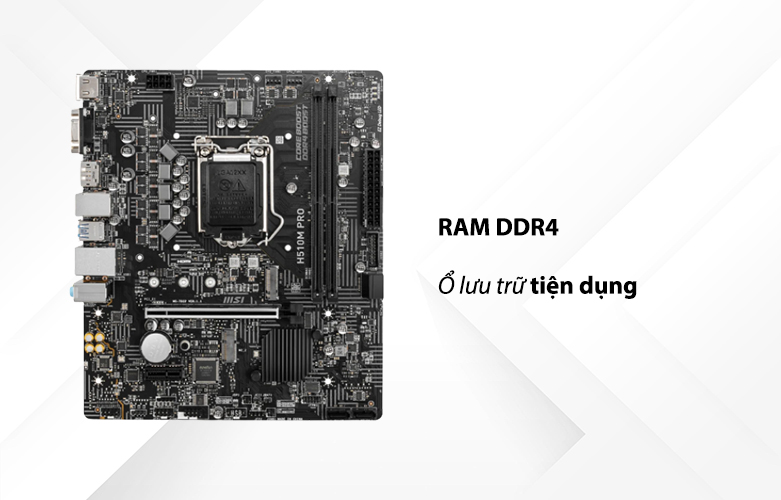 Mainboard MSI H510M PRO | Ram DDR4 