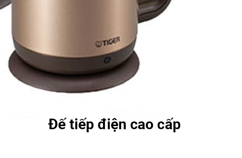 Ấm đun siêu tốc Tiger PCD-A10W Màu đồng (NE)| Đế tiếp điện cao cấp