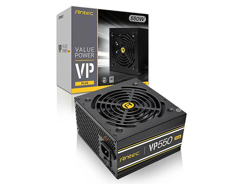 Nguồn/ Power Antec VP550P Plus- 80Plus White | Thiết kế tối giản