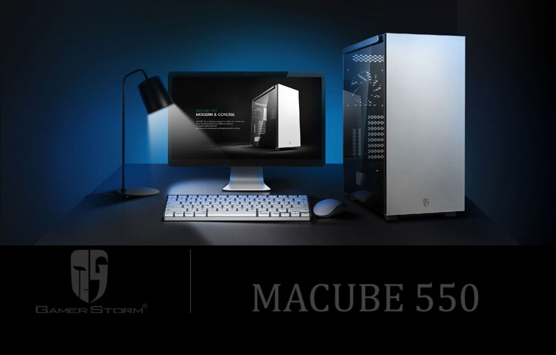 Thùng máy/ Case Deepcool MACUBE 550 WHITE | Hoàn hảo cho góc làm việc