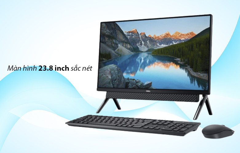 Máy tính để bàn Dell AIO Inspiron 5400 (42INAIO540004) | Màn hình 23.8 inch sắc nét \