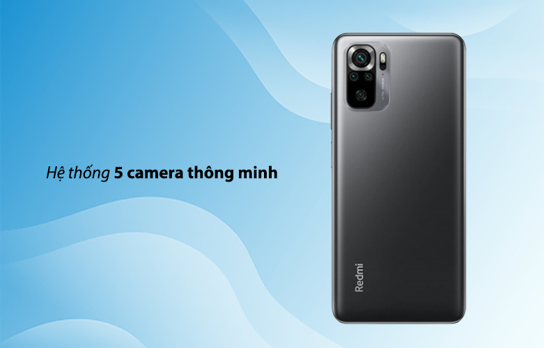 Điện thoại di động Xiaomi Redmi Note 10S (8GB/128G) (Xám)| Hệ thống camera hiện đại