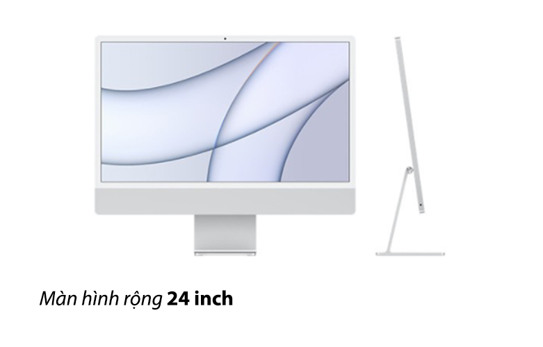 PC iMac (2021) (M1/8GB/SSD256GB/24"/4.5K/8C GPU)| Màn hình rộng 