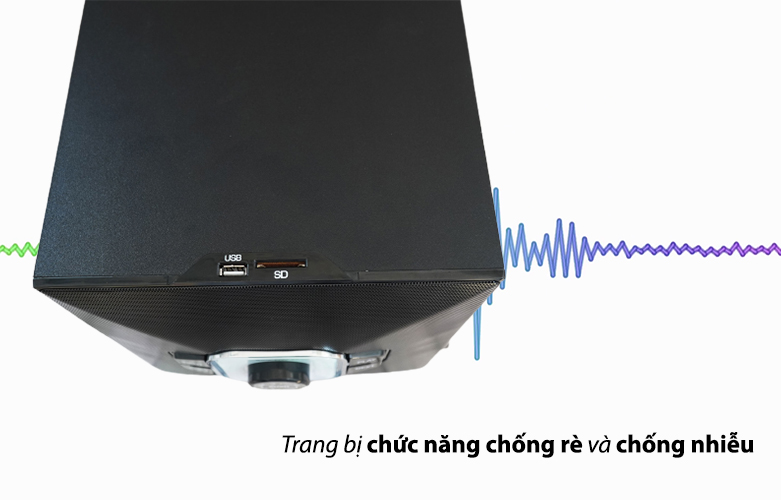 Loa SoundMax A2126/2.1 | Trang bị chức năng chống rè và chống nhiễu