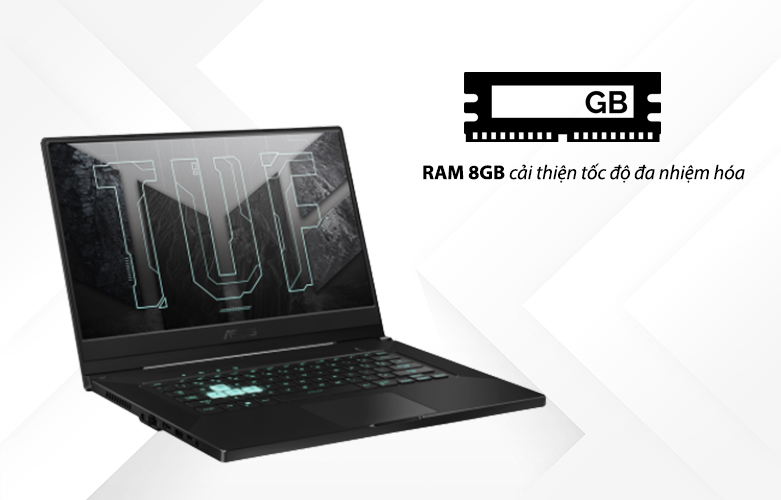 Laptop Asus TUF Dash FX516PE-HN005T| Ram 8GB