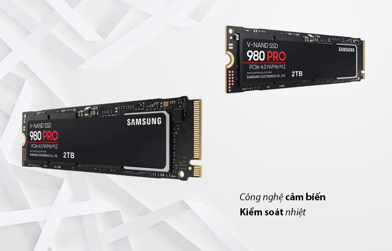 Ổ cứng gắn trong/ SSD Samsung 980 Pro 2TB M2 PCIe 4.0 (MZ-V8P2T0BW) | Công nghệ cảm biến