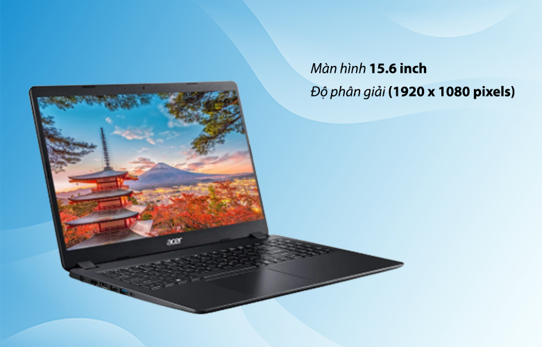 Laptop Acer Aspire 3 A315-34-P8VA (NX.HE3SV.00N) (N5030) (Đen) | Màn hình 15.6 inch