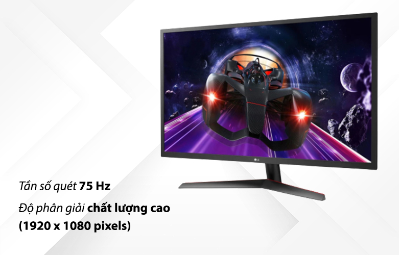 Màn hình LCD 27'' LG 27MP60G-B.ATV (1920 x 1080, IPS, 75Hz, 1ms, AMD Freesync) | Tần số quét 75 Hz