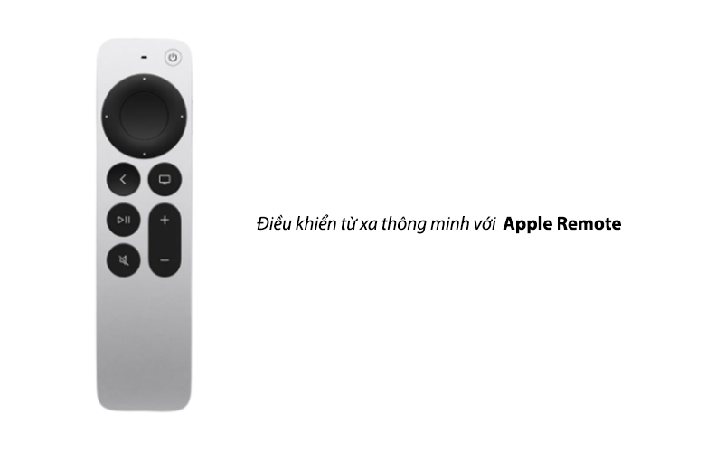 Apple TV 4K 64GB MXH02ZA/A | Điều khiển từ xa thông minh