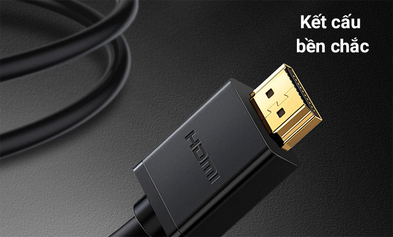 Cáp HDMI 1.4 1.5m Ugreen (60820) | Kết cấu bền chắc