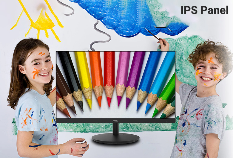  Màn hình LCD MSI 24" MP242 (1920 x 1080, IPS, 75hz, 8ms) | Tấm nền chống lóa