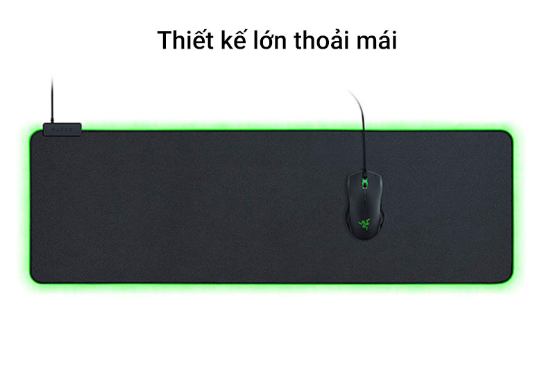 Razer Goliathus Chroma Extended 2024: Đam mê trò chơi máy tính không bao giờ đủ với chiếc chuột và bàn phím tốt nhất của bạn. Đó là lý do tại sao chúng tôi hân hạnh giới thiệu một sản phẩm mới cho năm 2024 - Razer Goliathus Chroma Extended. Mang đến trải nghiệm chơi game đầy màu sắc và chân thật hơn, bạn sẽ có thể tận hưởng trò chơi yêu thích của mình như chưa bao giờ có lần nào. Tìm hiểu thêm bằng cách xem ảnh liên quan!