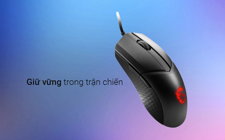 Chuột gaming không dây MSI Clutch GM41 Lightweight (Đen) | Giữ vững trong trận chiến