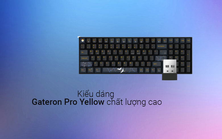 Bàn phím cơ không dây Newmen GM1000| Kiểu dáng chất lượng cao