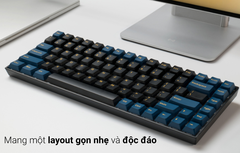 Bàn phím cơ không dây Newmen GM840 Pro | Mang một layout gọn nhẹ