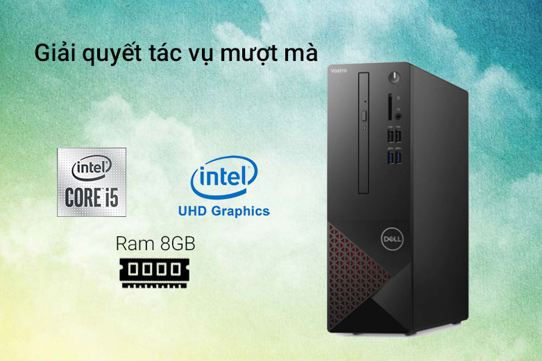 PC Dell Vostro 3681 D15S002 | Giải quyết tác vụ mượt mà