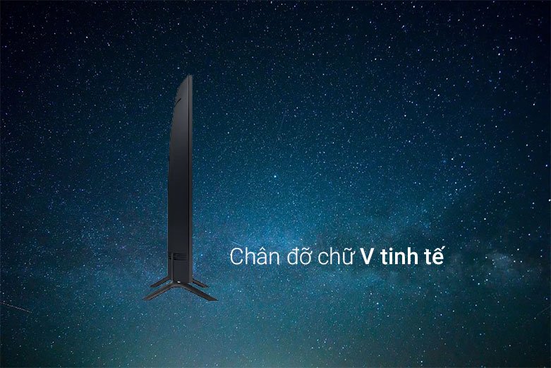 Smart TV Màn Hình Cong Crystal UHD 4K 55 inch UA55TU8300KXXV | Chân đỡ chữ V tinh tế