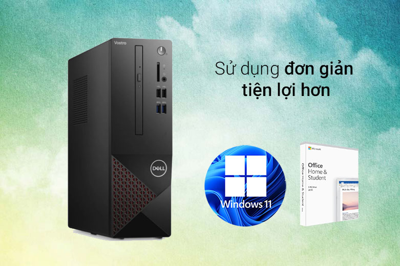 PC Dell Vostro 3681 D15S002 | Sử dụng đơn giản tiện lợi