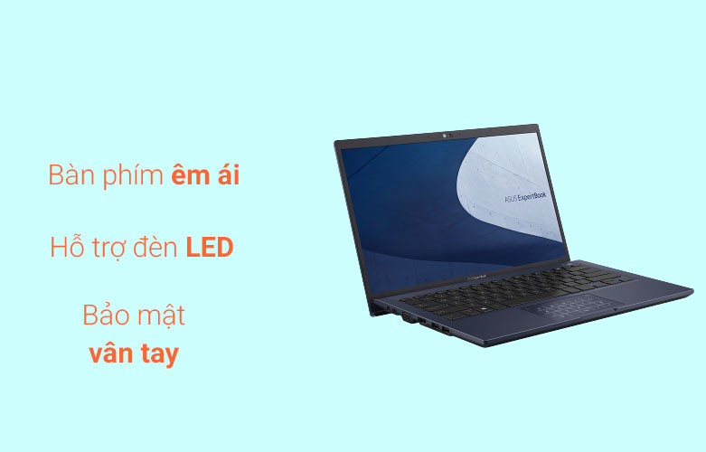 Laptop Asus B1400CEAE-EK4035T | bàn phim êm ái