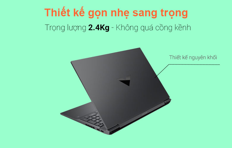 Laptop HP VICTUS 16-e0168AX (4R0U6PA)| Thiết kế sang trọng 