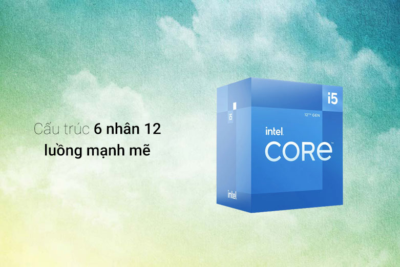 Bộ vi xử lý/ CPU Intel Core i5 12400 | Cấu trúc 6 nhân 12 luồng