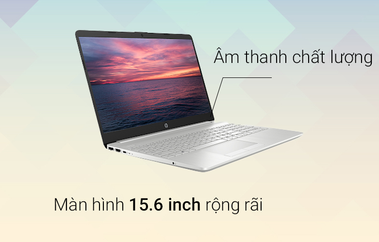 Laptop HP 15s-du3590TU (63P86PA) (i7-1165G7) (Bạc) | Âm thanh chất lượng