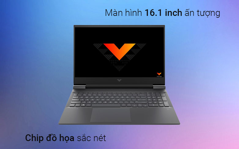 Laptop HP VICTUS 16-d0199TX (4R0U1PA) (i7-11800H) | Màn hình 16.1 inch ấn tượng