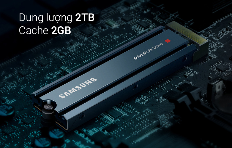 Ổ cứng gắn trong/ SSD Samsung 980 PRO Heatsink 2TB M2 NVMe 4.0 | Dung lượng 2TB