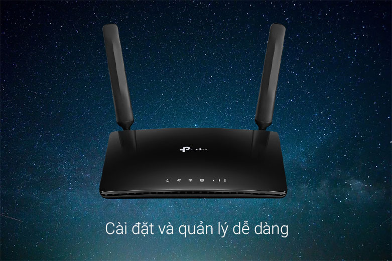 Thiết bị mạng/ Router TPLink Archer MR400 | Cài đặt và quản lý dễ dàng