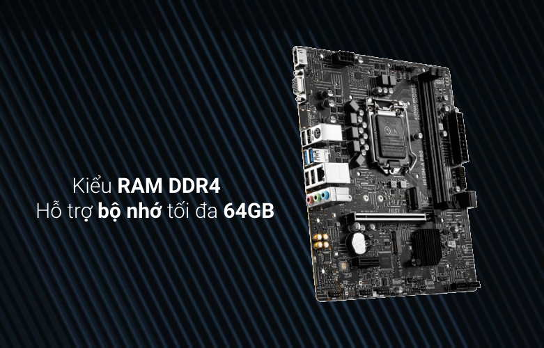 Mainboard MSI H510M-A PRO| Ram DDR4