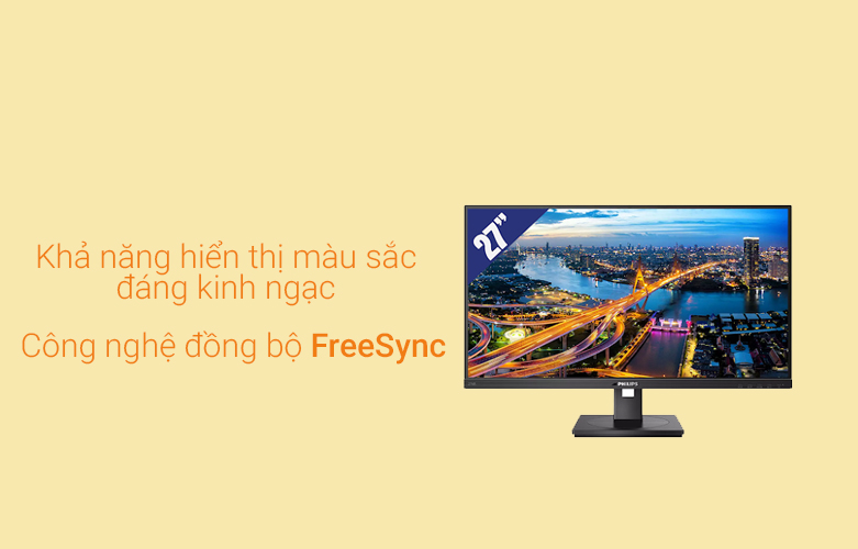 Màn hình Philips 27" 276B1| Khả năng màu sắc kinh ngạc