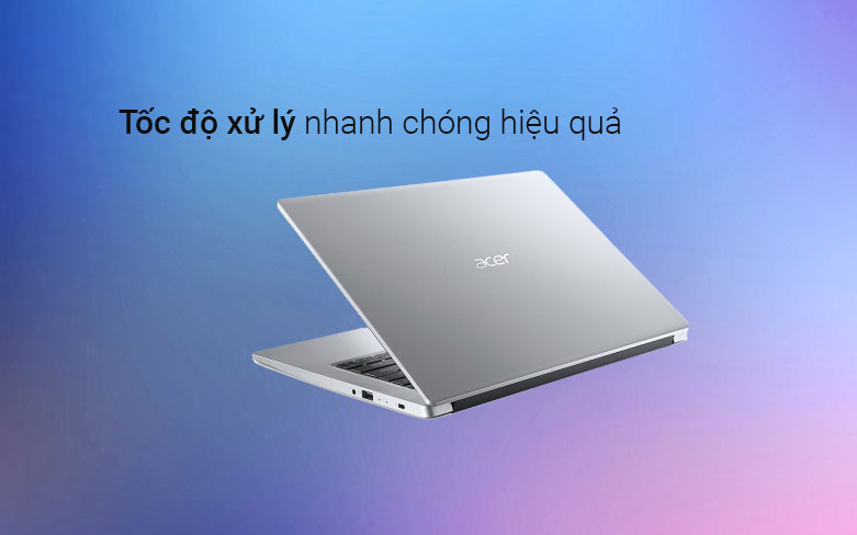 Máy tính xách tay/ Laptop Acer Aspire 3 A314-35-P3G9 (NX.A7SSV.007) (N6000) (Bạc) | Tốc độ xử lý nhanh chóng