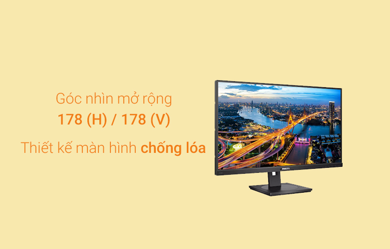 Màn hình Philips 27" 276B1|Góc nhìn mở rộng