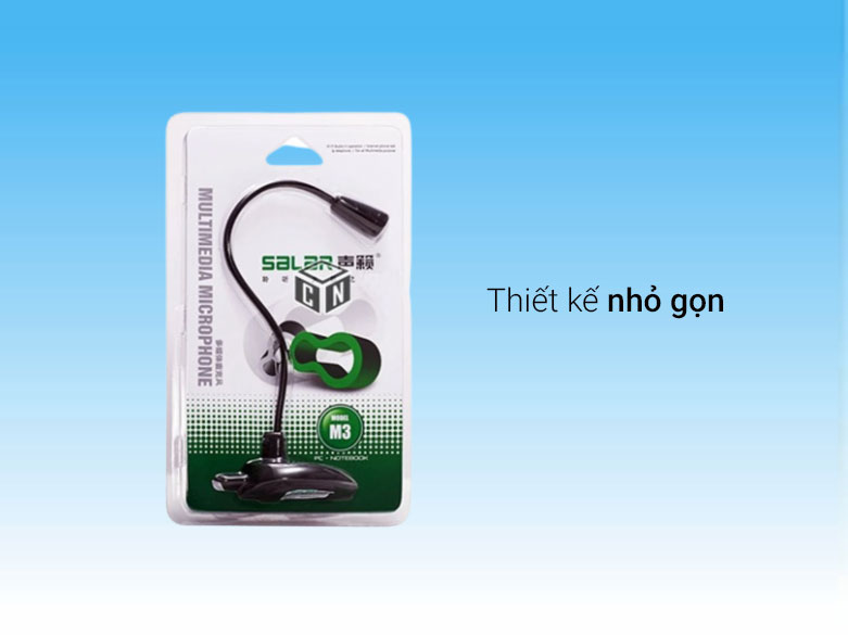 Microphone Salar M3| Thiết kế nhỏ gọn