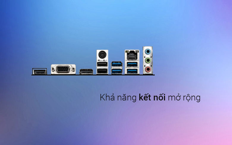 Mainboard MSI B560M Pro| Khả năng kết nối mở rộng