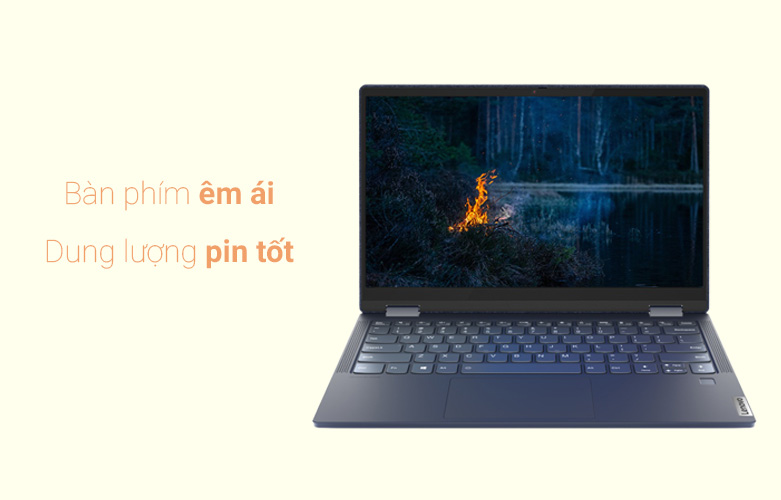 Máy tính xách tay/ Laptop Lenovo IdeaPad Yoga 6 13ALC6-82ND00BDVN | Bàn phím êm ái