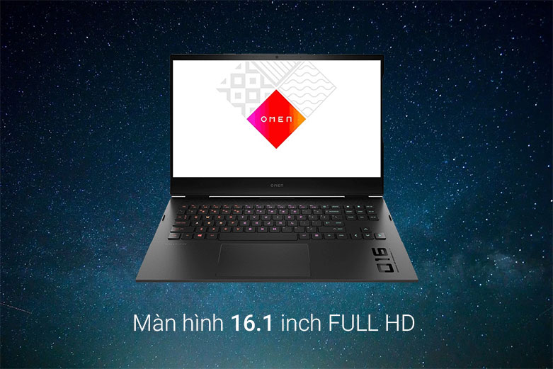 Laptop HP OMEN 16-b0123TX (4Y0W6PA) (i7-11800H) (Đen) | Hiệu năng mạnh mẽ