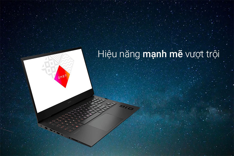 Laptop HP OMEN 16-b0123TX (4Y0W6PA) (i7-11800H) (Đen) | Hiệu năng mạnh mẽ