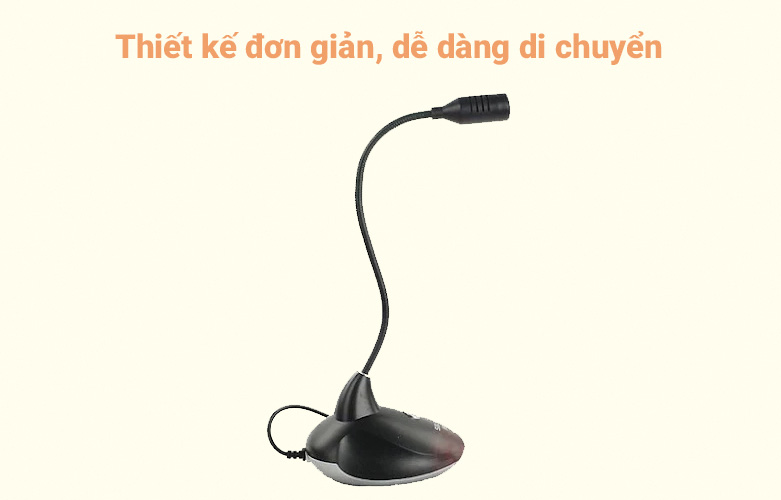 Microphone Salar M6 | Thiết kế tối giản