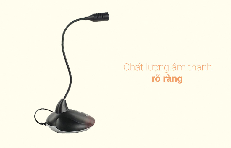 Microphone Salar M6 Chất lượng âm thanh rõ ràng