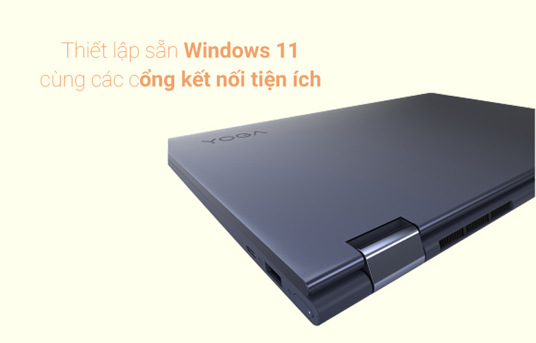 Máy tính xách tay/ Laptop Lenovo IdeaPad Yoga 6 13ALC6-82ND00BDVN | Thiết lập sẵn windows 11