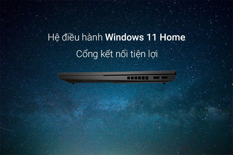 Laptop HP OMEN 16-b0123TX (4Y0W6PA) (i7-11800H) (Đen) | Cổng kết nối tiện lợi