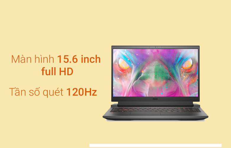 Máy tính xách tay/ Laptop Dell Gaming G15 5511 (5511-70266676) | Màn hình full HD sắc nét